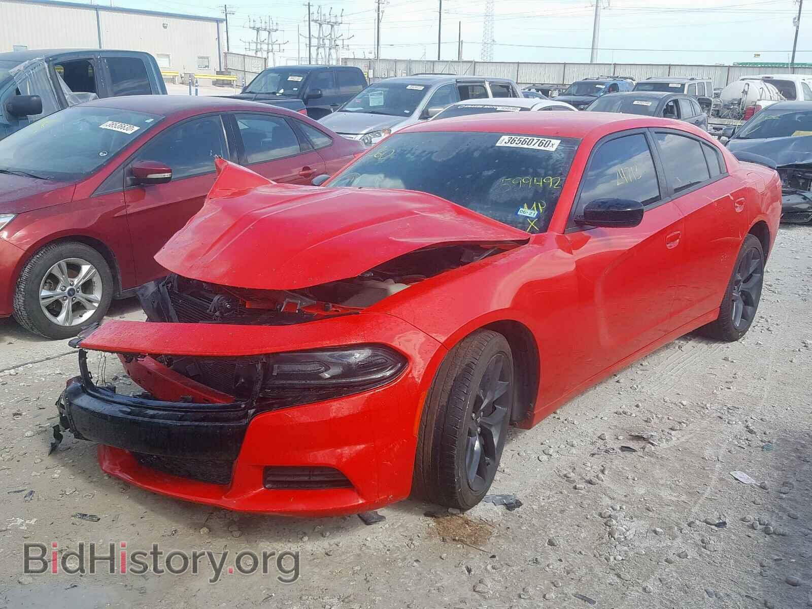 2019 DODGE CHARGER - VIN: 2C3CDXBG4KH599492 - Фото 2