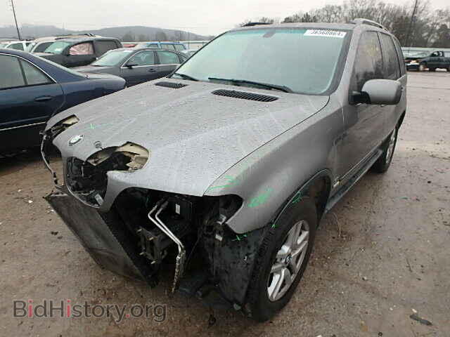 2005 BMW X5 - VIN: 5UXFA13575LY14557 - Фото 2