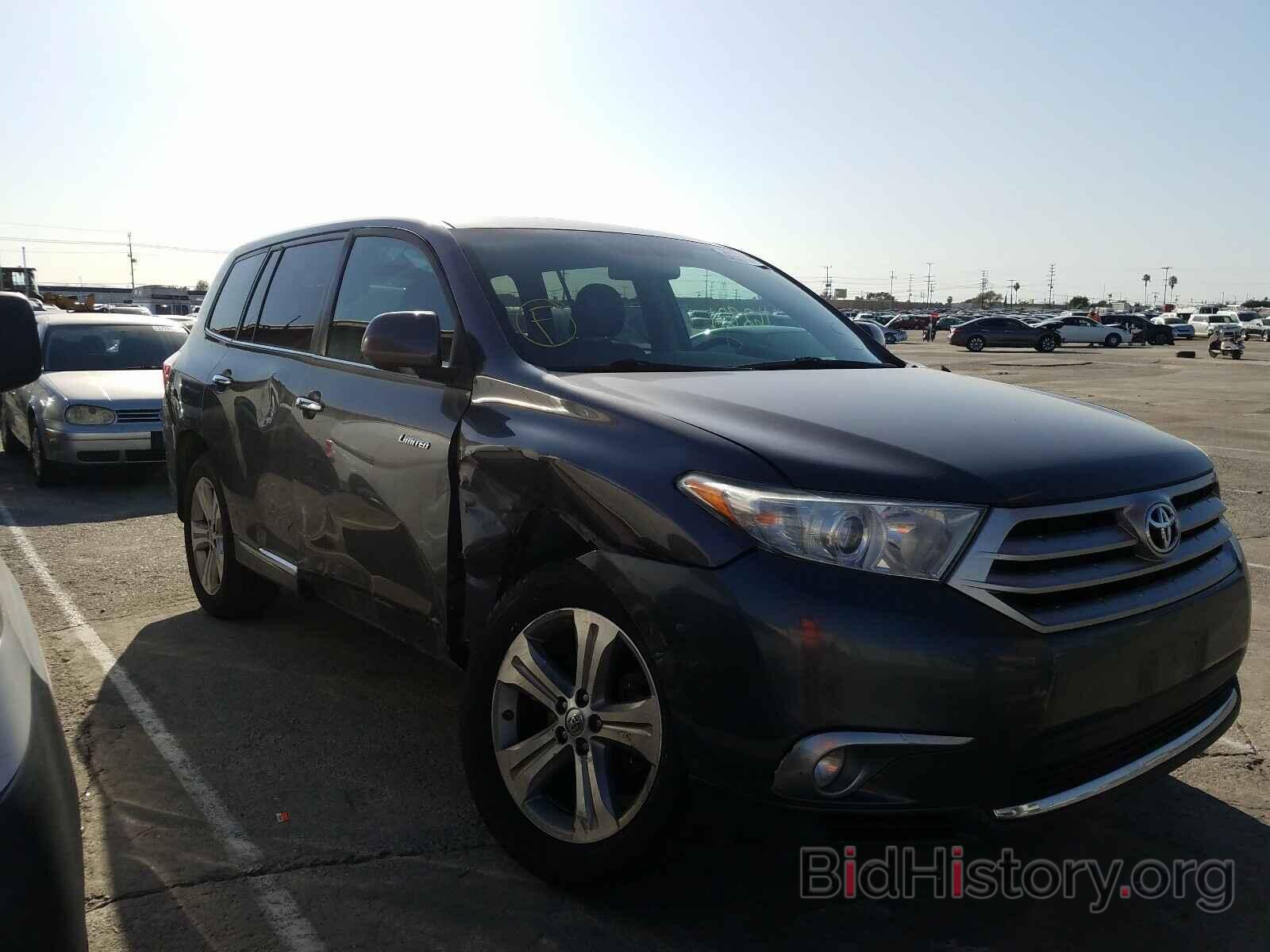 Фотография 5TDYK3EH7DS131104 - TOYOTA HIGHLANDER 2013