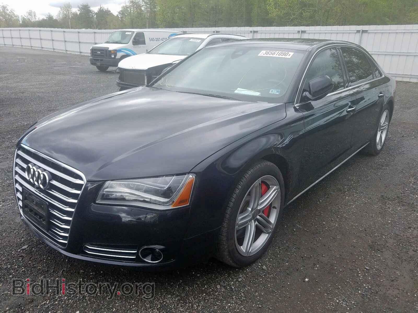 2013 AUDI A8 - VIN: WAUR2AFD3DN016992 - Фото 2
