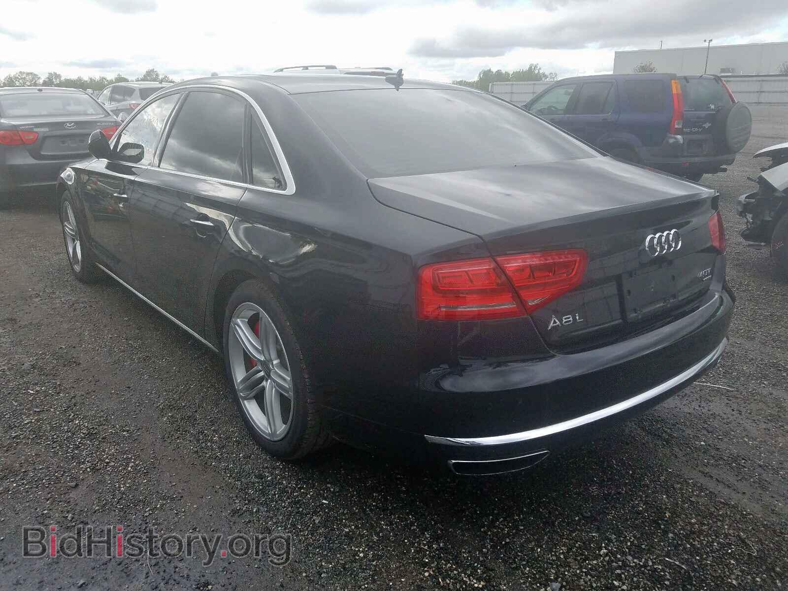 2013 AUDI A8 - VIN: WAUR2AFD3DN016992 - Фото 3
