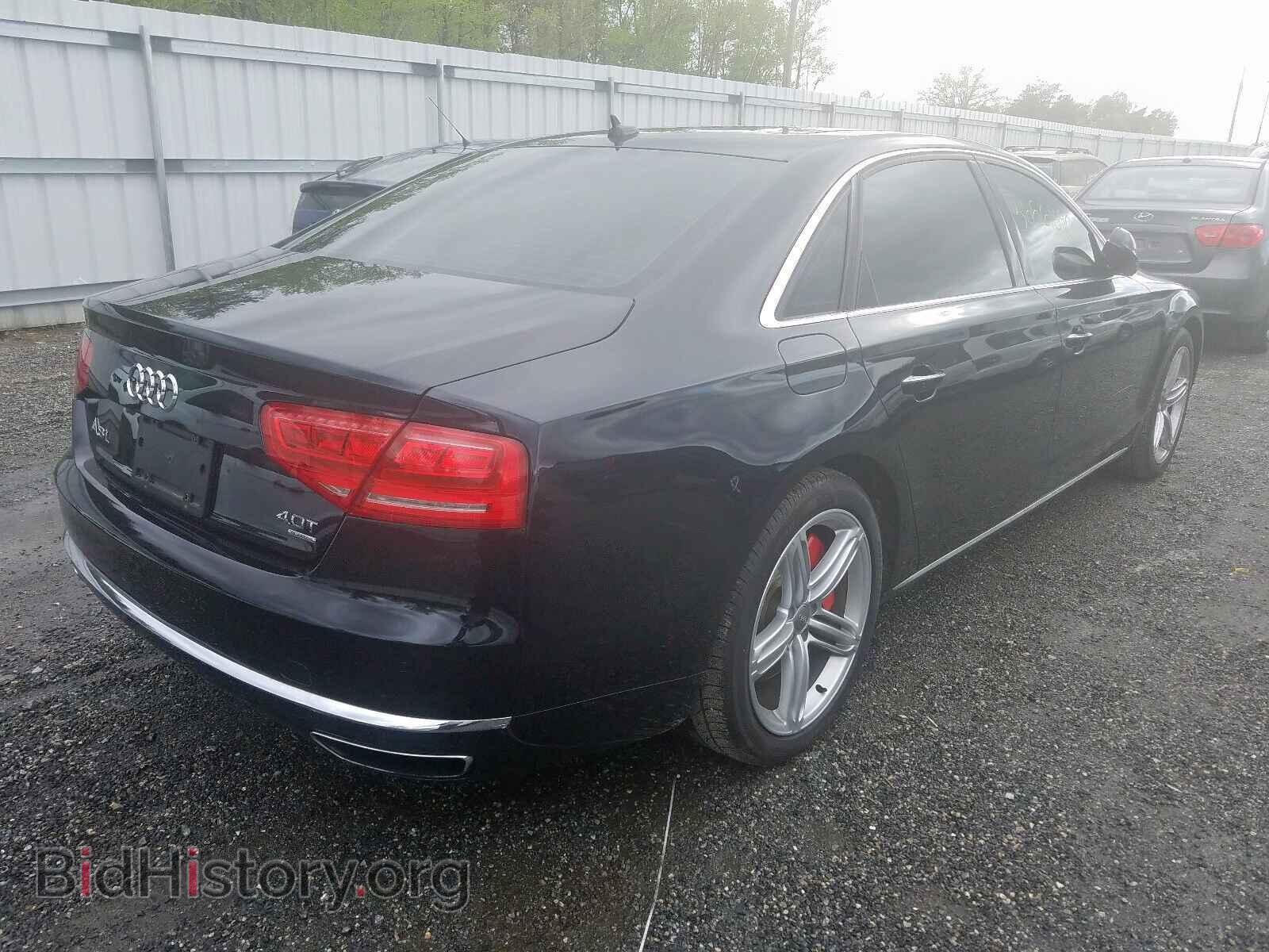 2013 AUDI A8 - VIN: WAUR2AFD3DN016992 - Фото 4