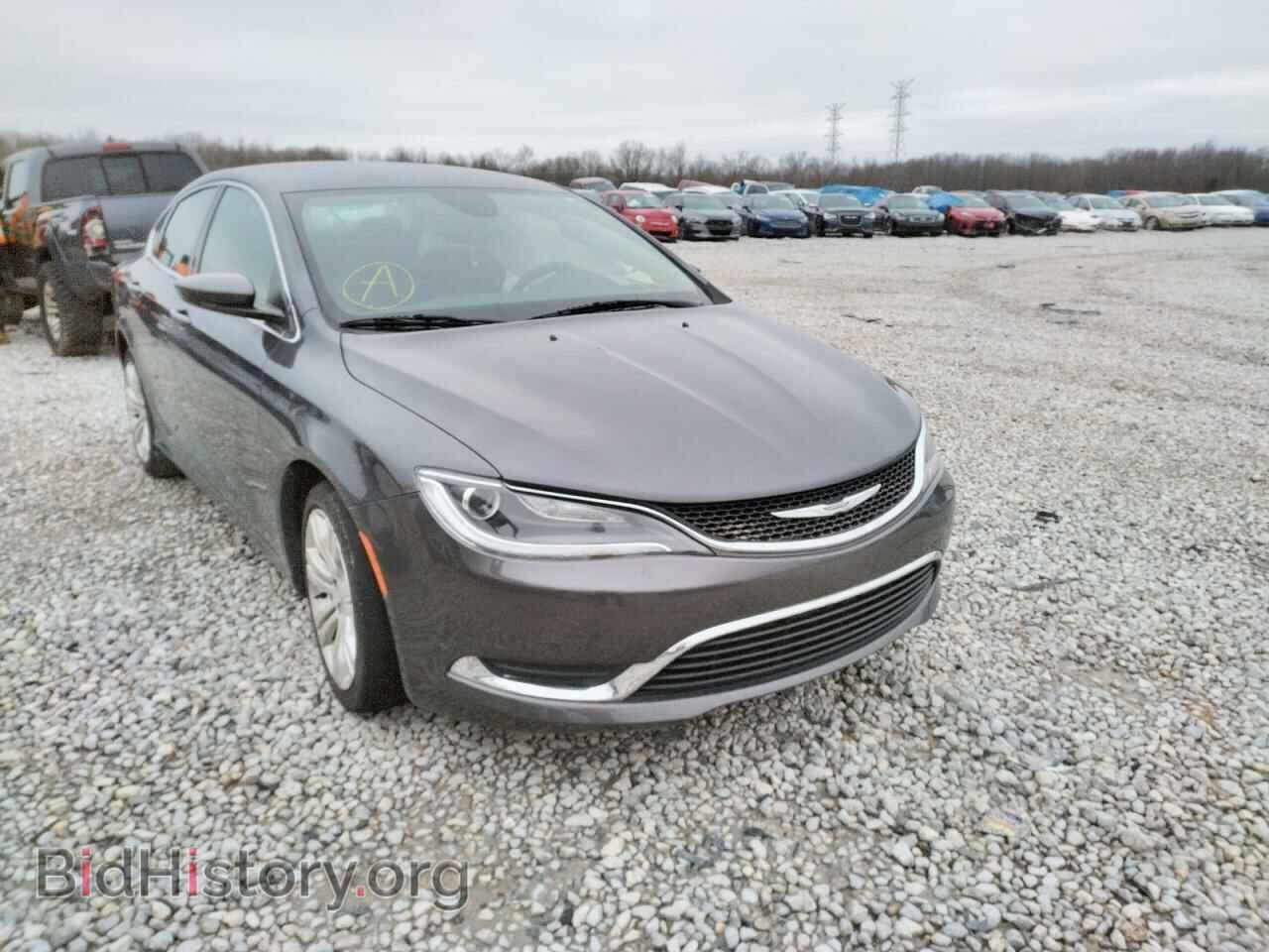 Фотография 1C3CCCAG2GN146001 - CHRYSLER 200 2016