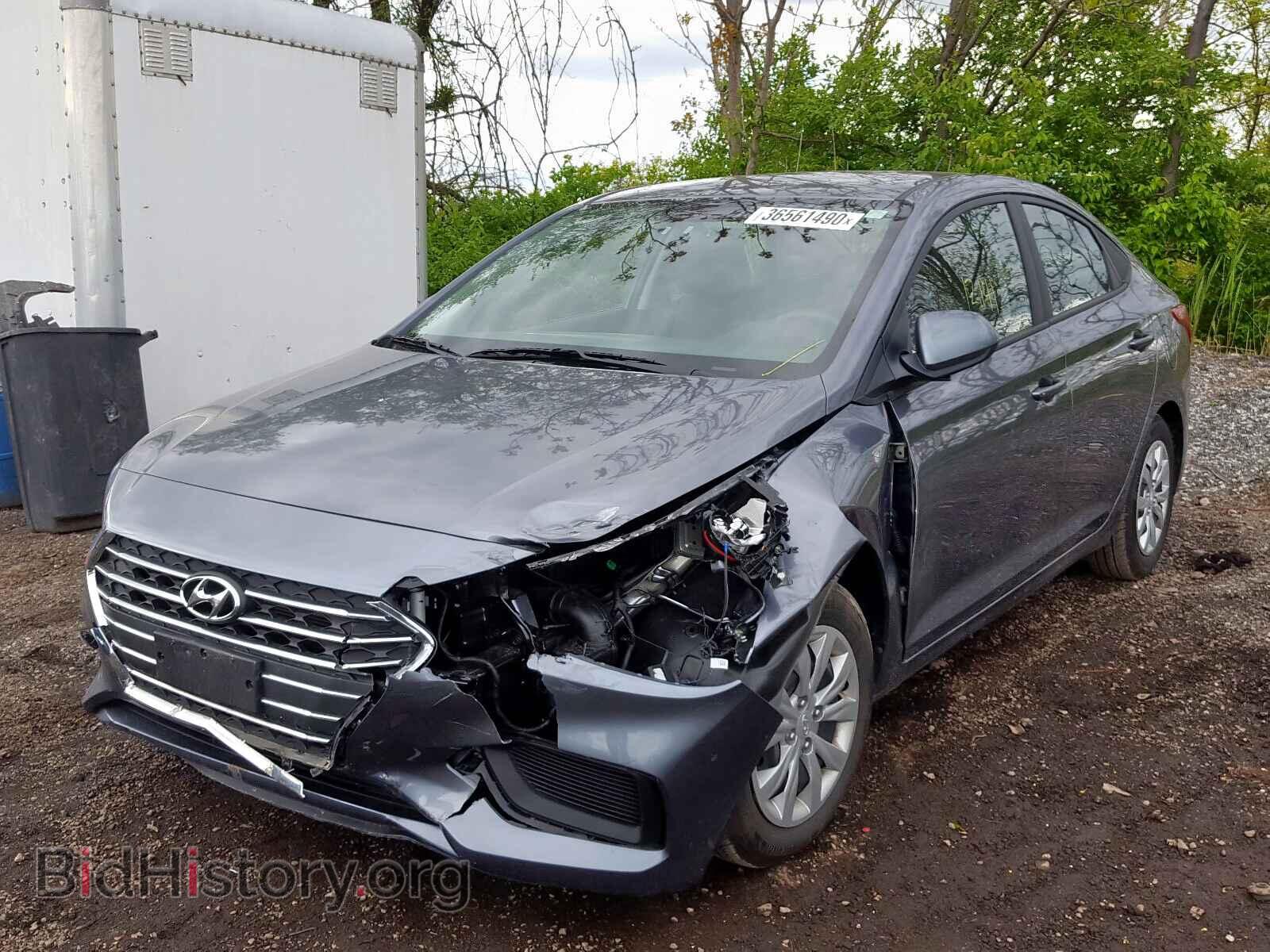 2019 HYUNDAI ACCENT - VIN: 3KPC24A34KE065550 - Фото 2