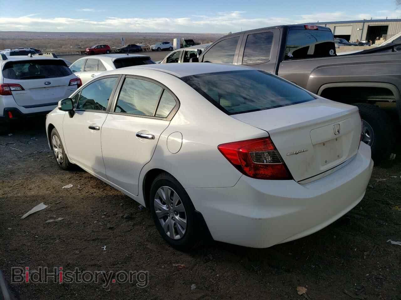 2012 HONDA CIVIC - VIN: 2HGFB2F50CH592116 - Фото 2