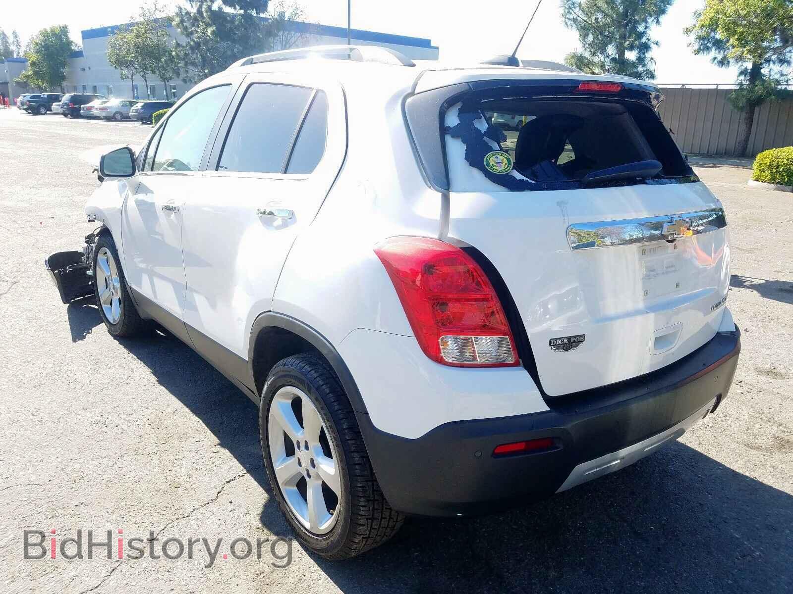 2016 CHEVROLET TRAX - VIN: 3GNCJMSB0GL164319 - Фото 3