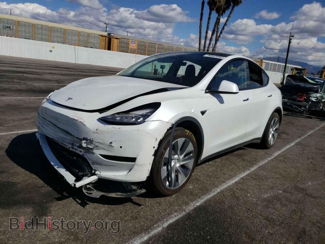 2021 TESLA MODEL Y - VIN: 5YJYGDEE4MF082252 - Photo 2