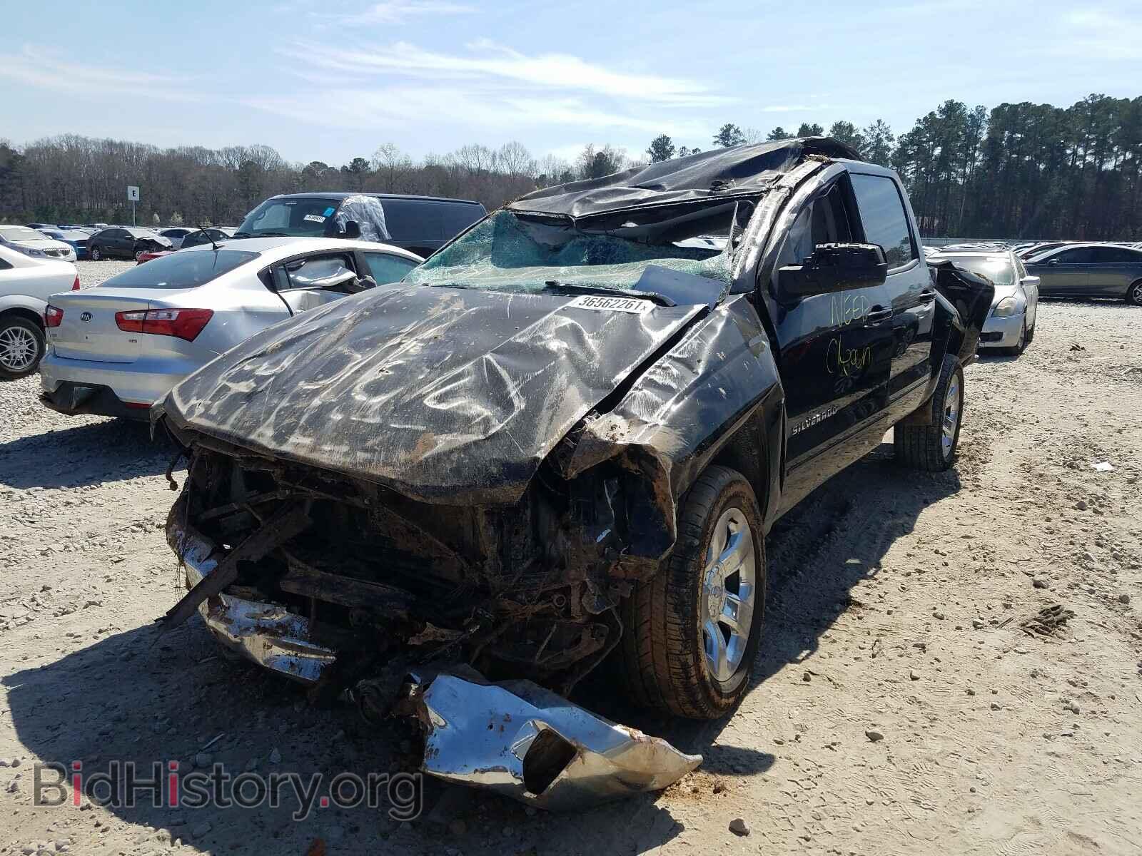 2018 CHEVROLET SILVERADO - VIN: 3GCUKRER3JG390631 - Фото 2
