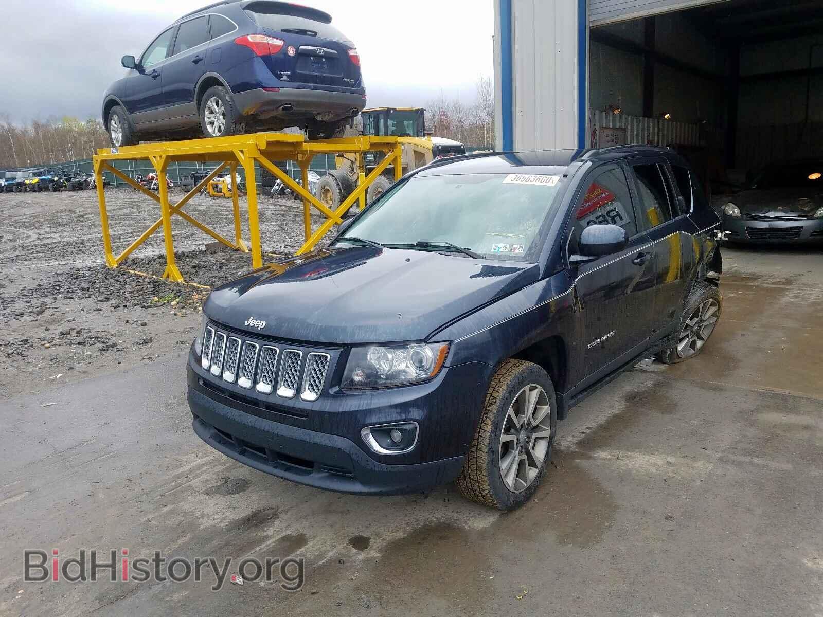 2014 JEEP COMPASS - VIN: 1C4NJDCB6ED706767 - Фото 2