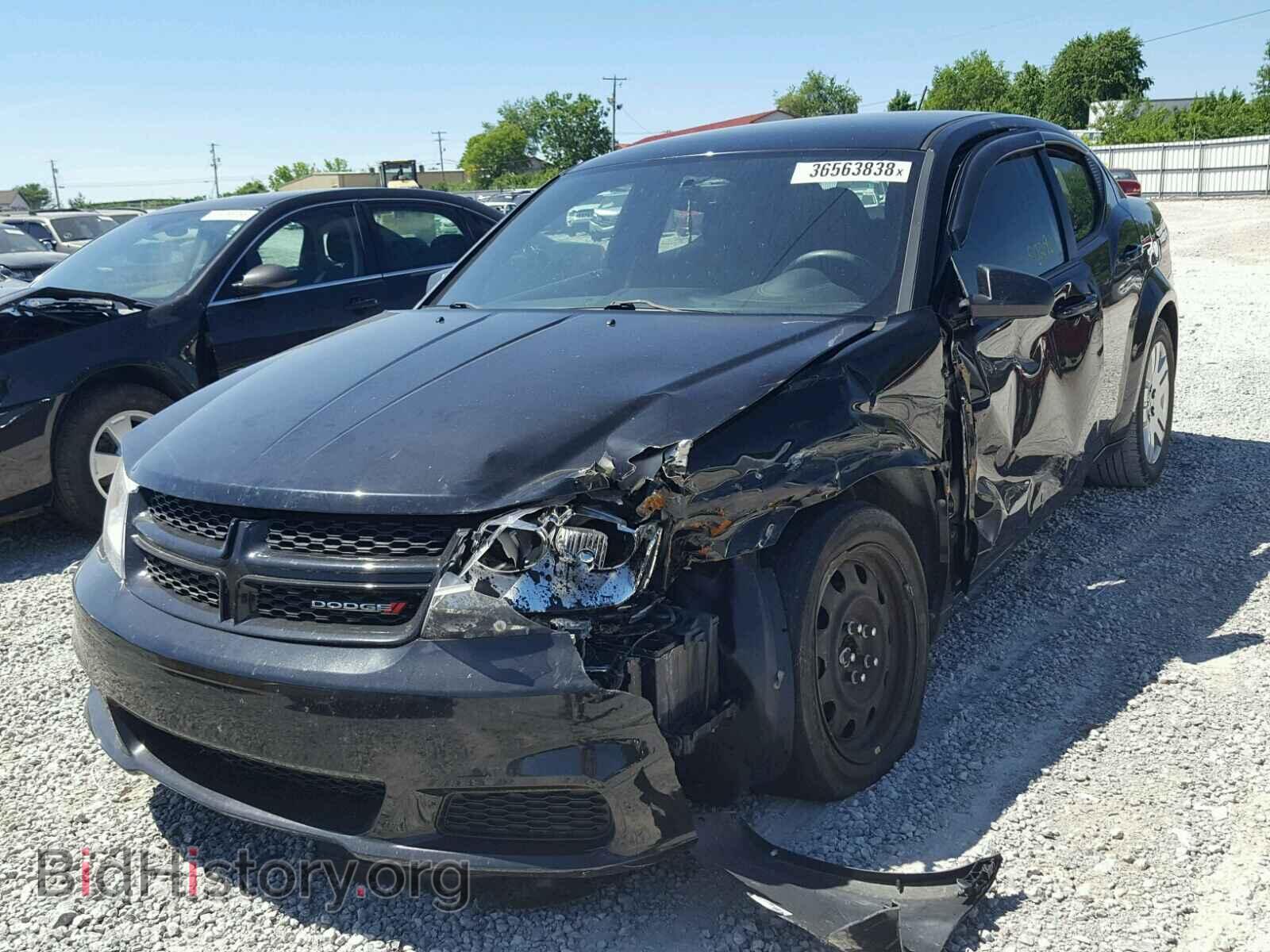 2013 DODGE AVENGER - VIN: 1C3CDZAB9DN690950 - Фото 2