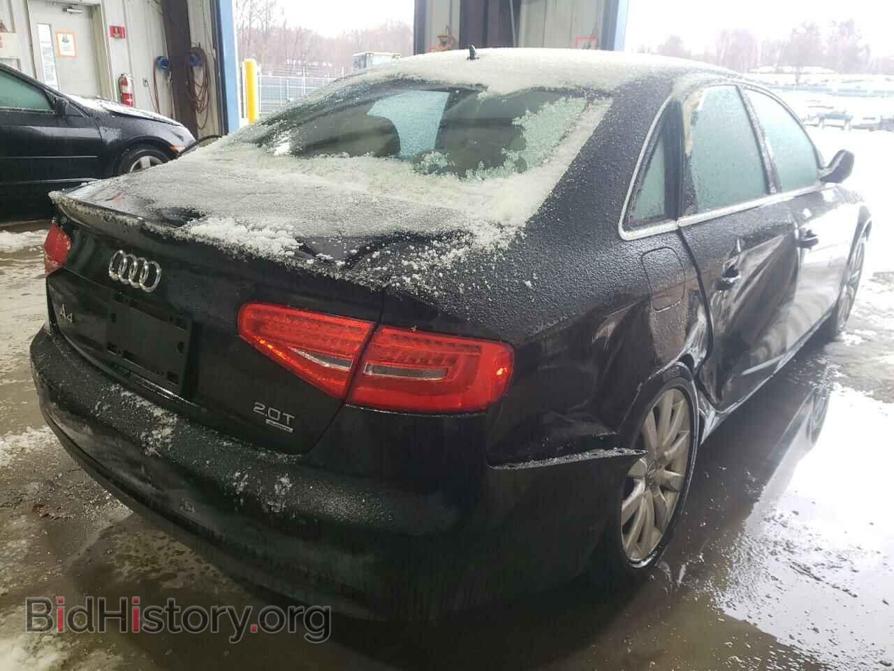 2013 AUDI A4 - VIN: WAUBFAFL2DA144774 - Фото 4