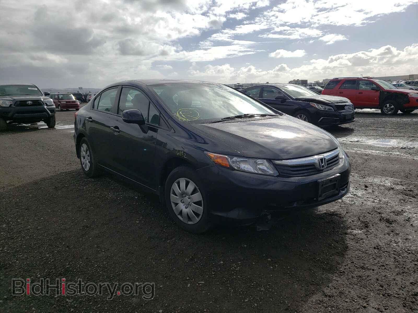 Фотография 2HGFB2F57CH600809 - HONDA CIVIC 2012