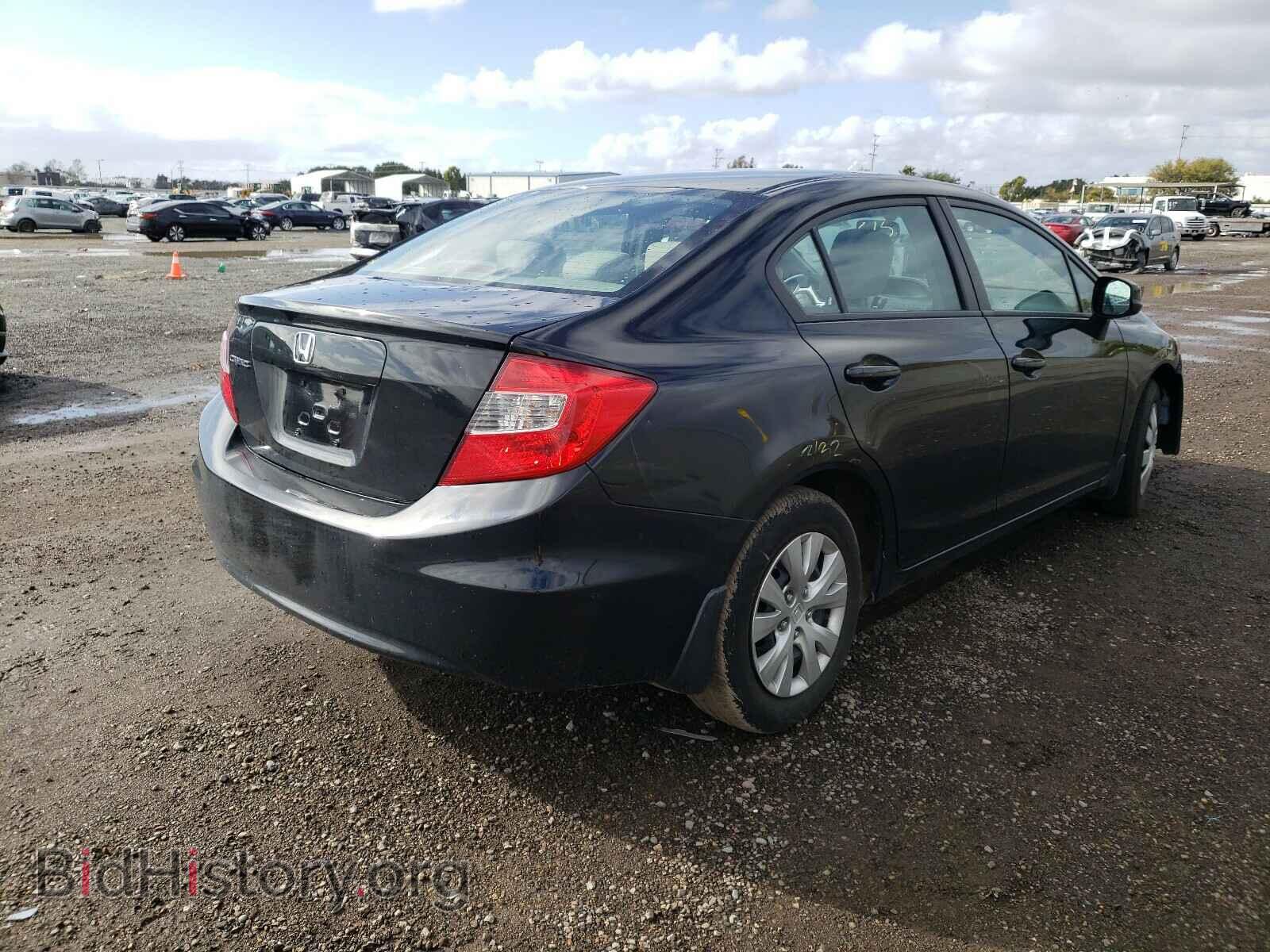 2012 HONDA CIVIC - VIN: 2HGFB2F57CH600809 - Photo 4