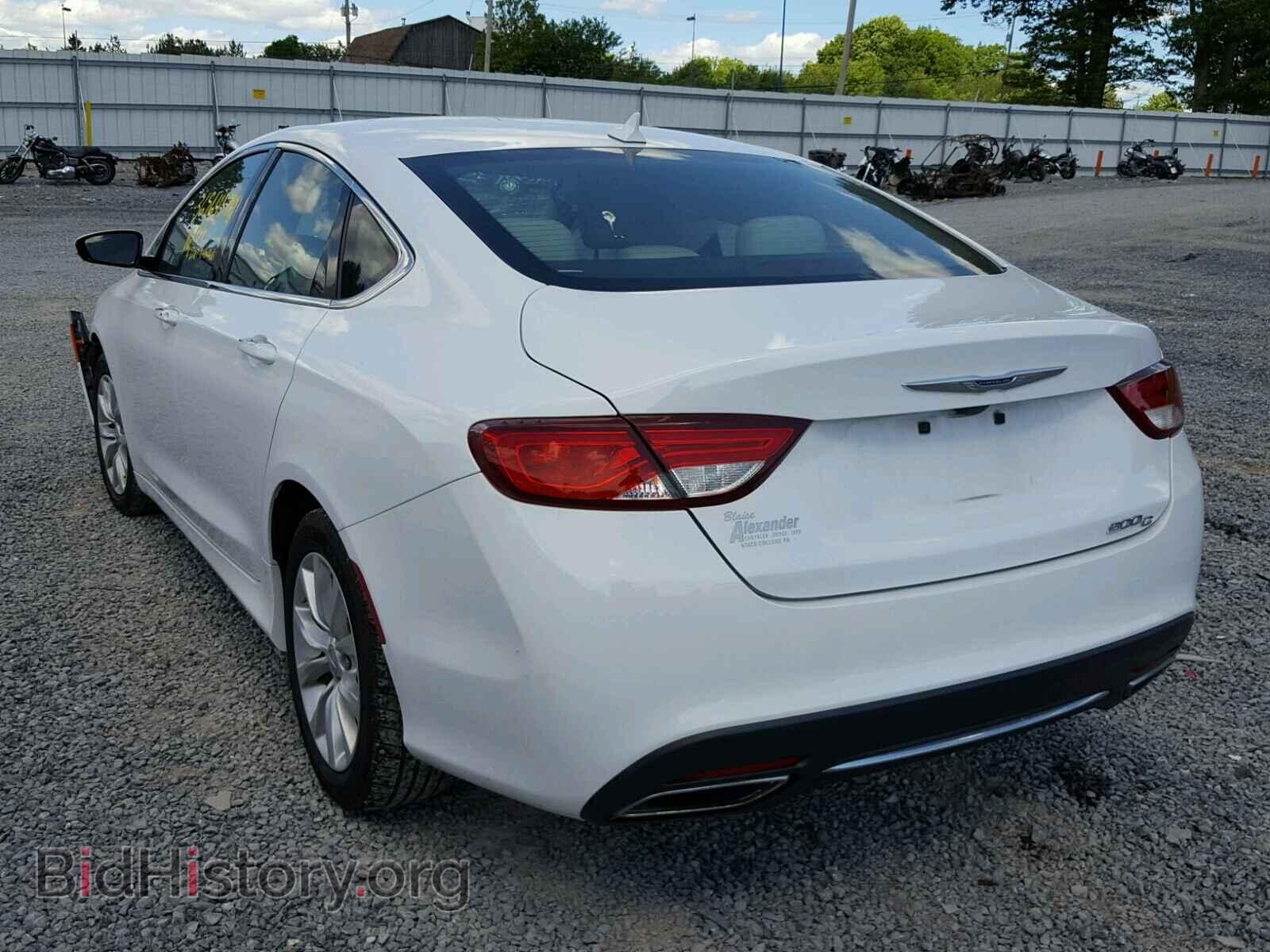 2015 CHRYSLER 200 - VIN: 1C3CCCCG2FN519565 - Фото 3