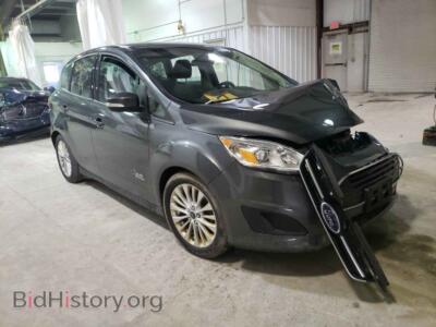 2017 Ford CMAX C-Max SE, black — VIN 1FADP5EU8HL107707, Copart