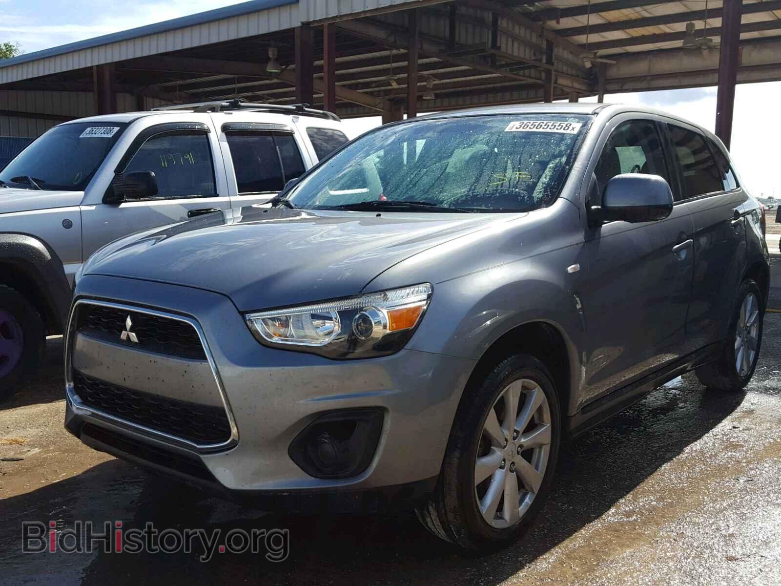 2014 MITSUBISHI OUTLANDER - VIN: 4A4AP3AU4EE012982 - Фото 2