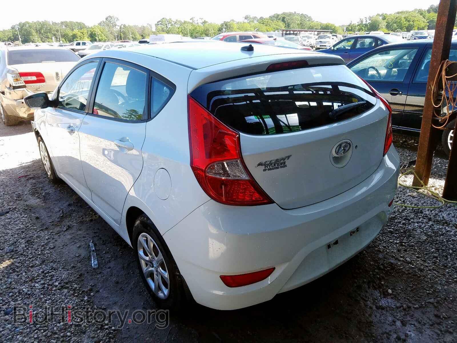 2013 HYUNDAI ACCENT - VIN: KMHCT5AE5DU109785 - Фото 3
