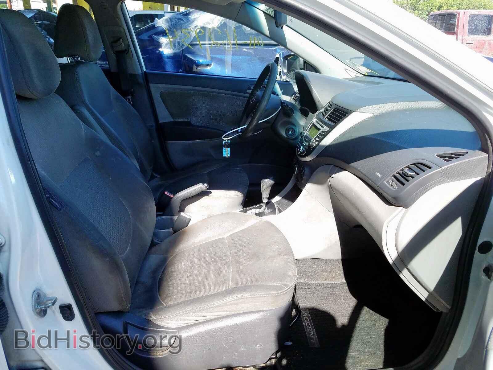 2013 HYUNDAI ACCENT - VIN: KMHCT5AE5DU109785 - Фото 5