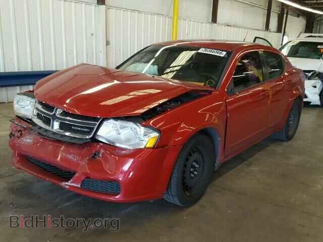 2011 DODGE AVENGER - VIN: 1B3BD4FB8BN540667 - Фото 2