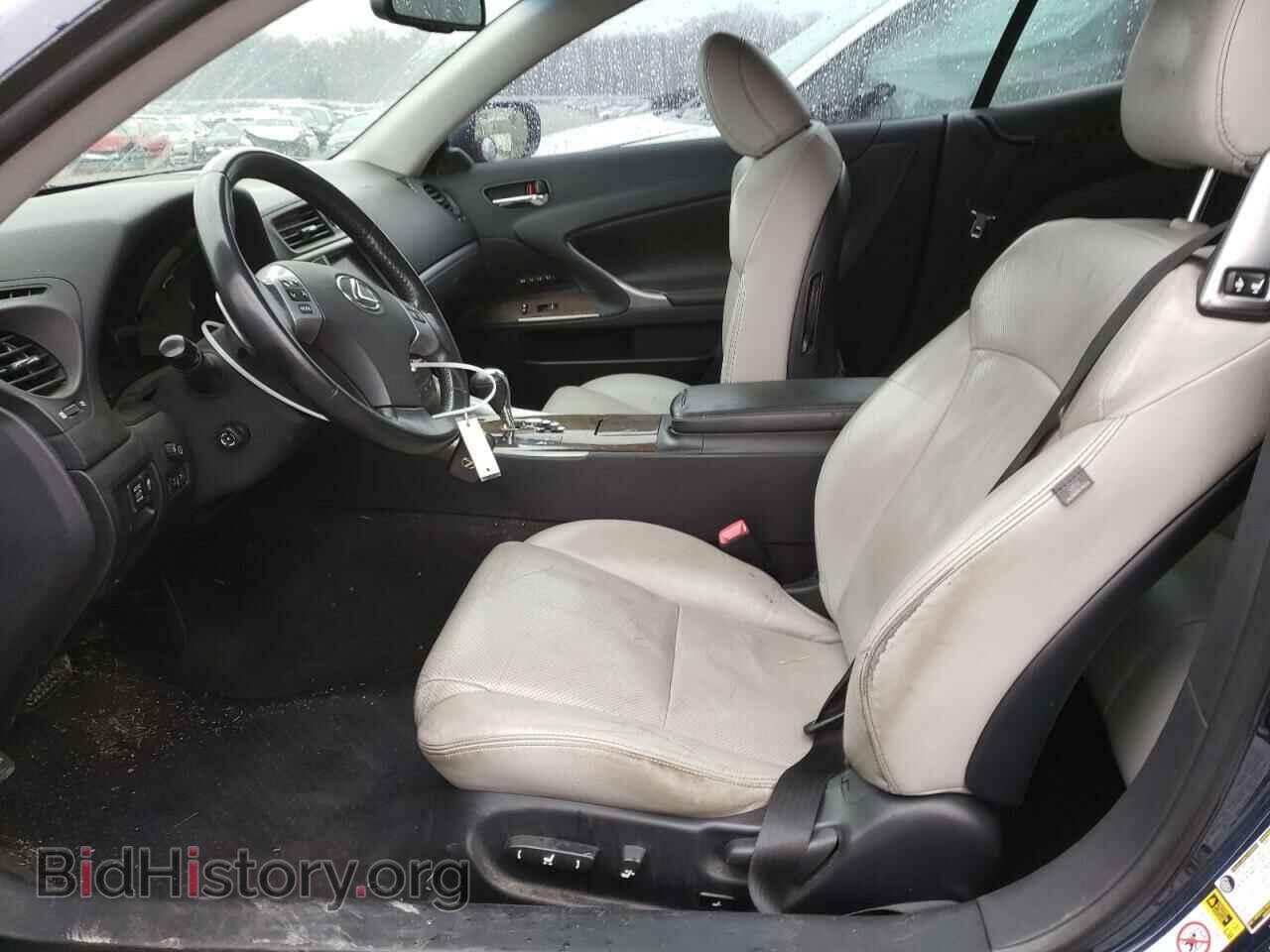 2011 LEXUS IS - VIN: JTHFE2C24B2506201 - Фото 7
