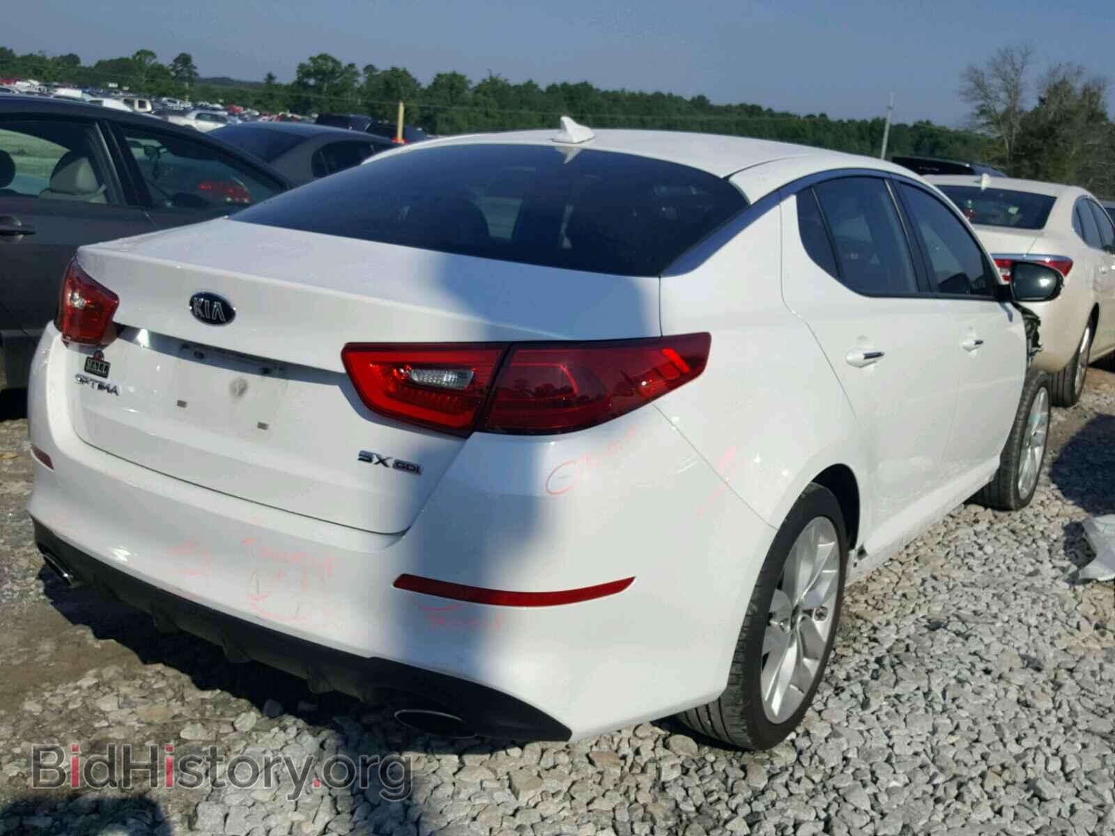 2014 KIA OPTIMA - VIN: 5XXGR4A71EG303883 - Фото 4