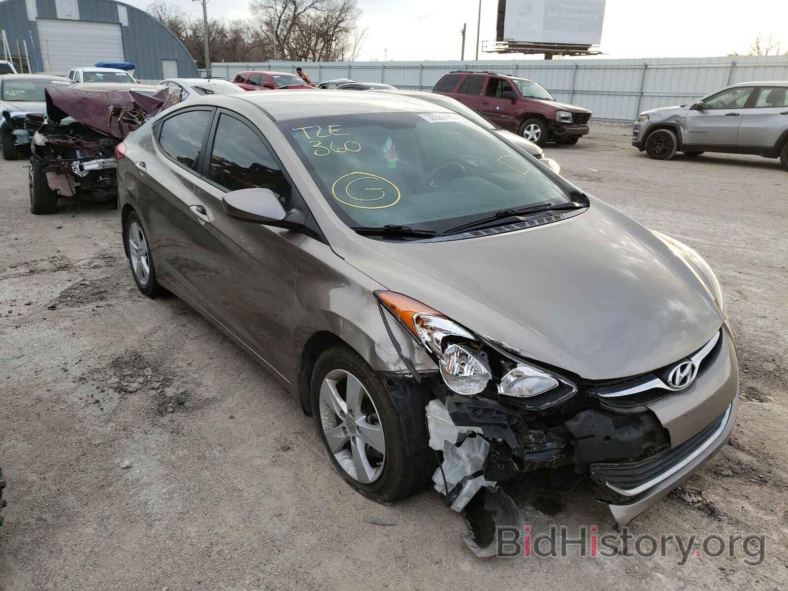 Photo 5NPDH4AE6DH399775 - HYUNDAI ELANTRA 2013