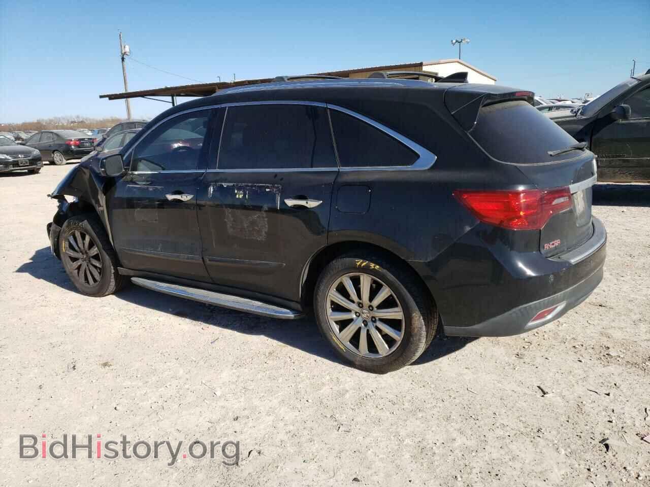 2014 ACURA MDX - VIN: 5FRYD3H85EB020352 - Фото 2