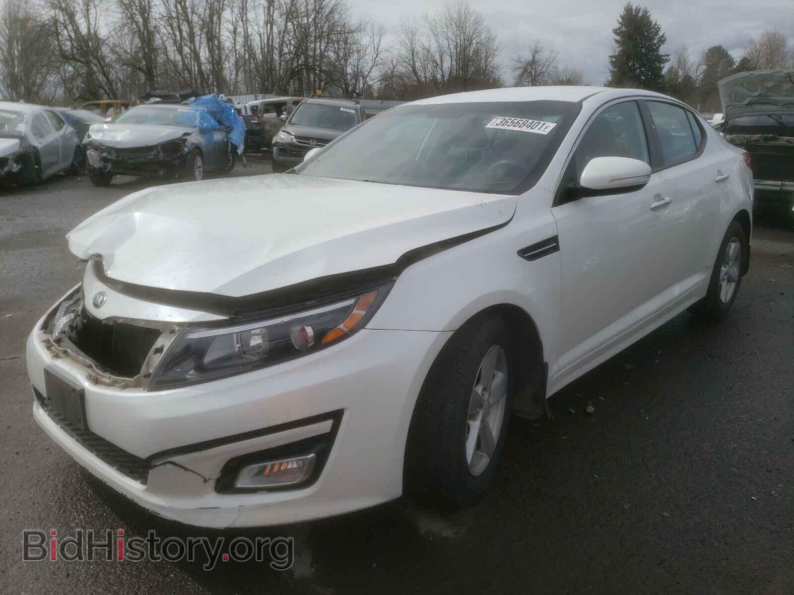 2015 KIA OPTIMA - VIN: KNAGM4A78F5651732 - Фото 2