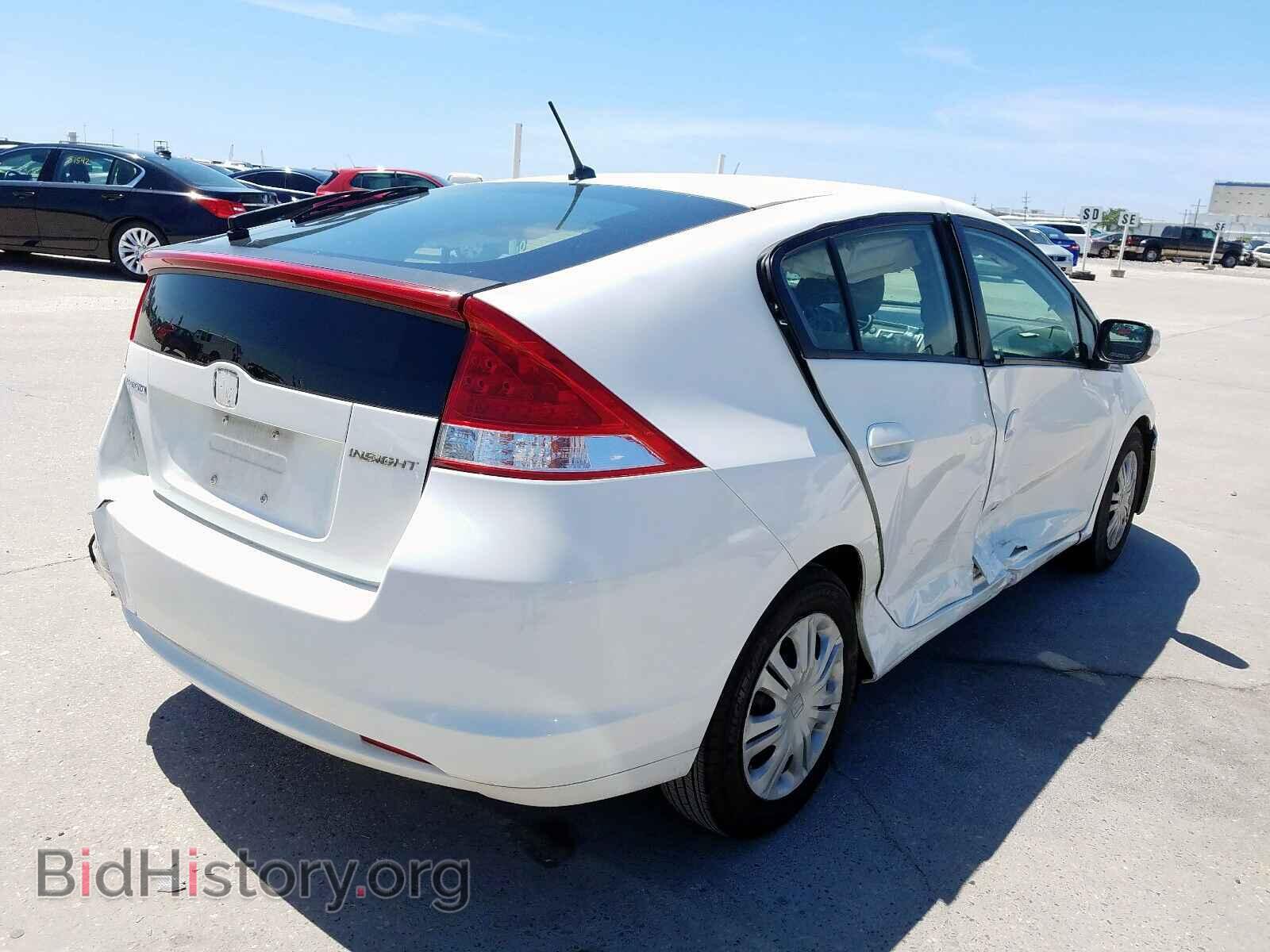 2011 HONDA INSIGHT - VIN: JHMZE2H34BS001404 - Фото 4