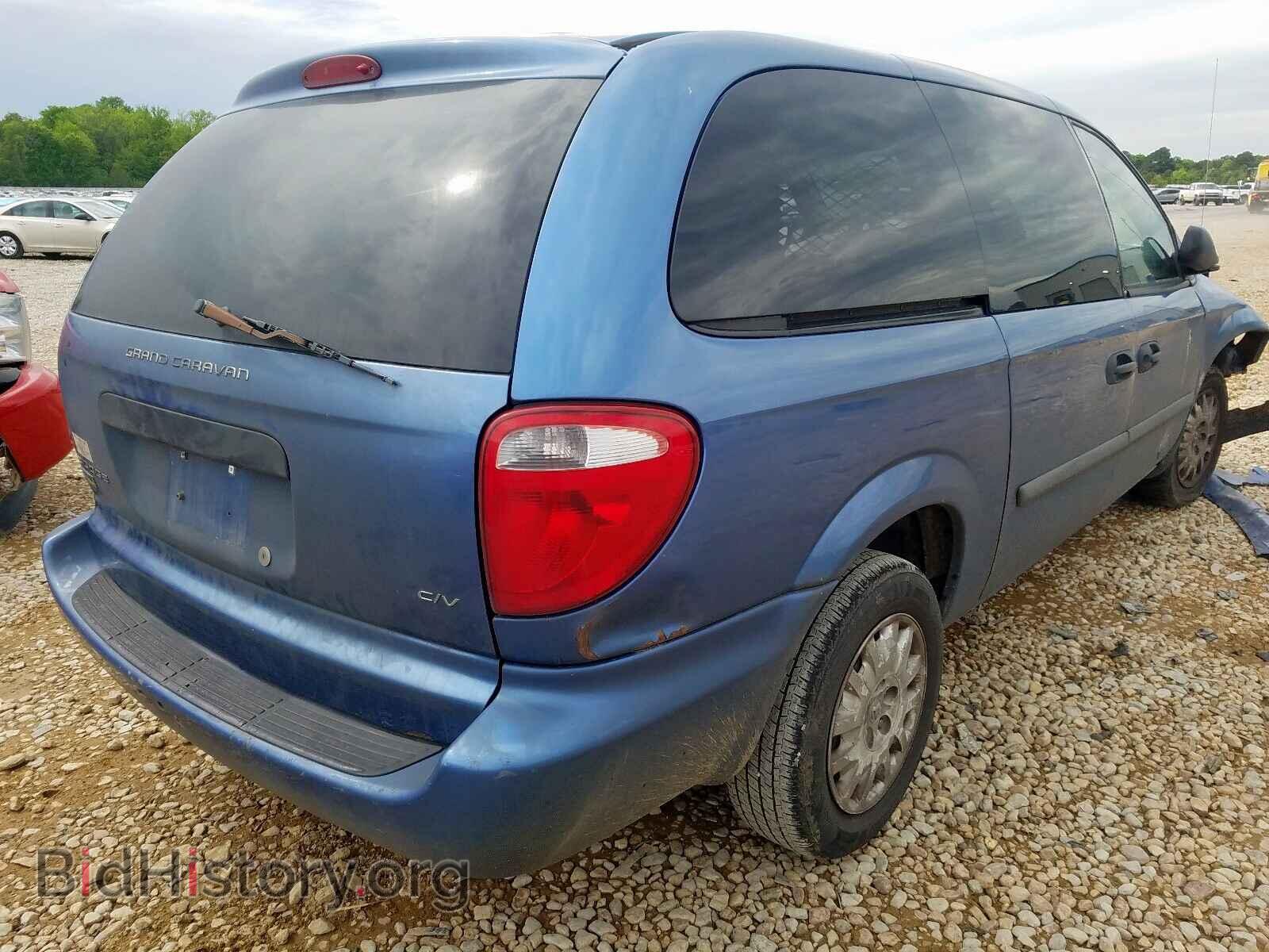 2007 DODGE CARAVAN - VIN: 1D4GP23E17B251320 - Фото 4