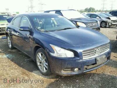 2011 Nissan MAXIMA S, blue — VIN 1N4AA5AP5BC829387, Copart