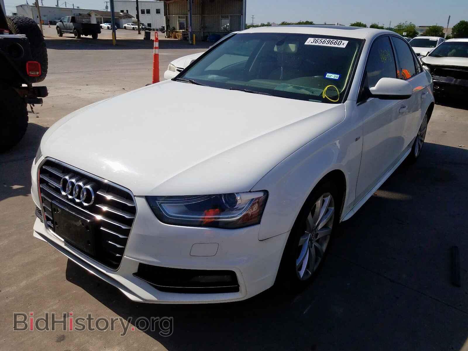 2014 AUDI A4 - VIN: WAUBFAFL7EN014998 - Фото 2