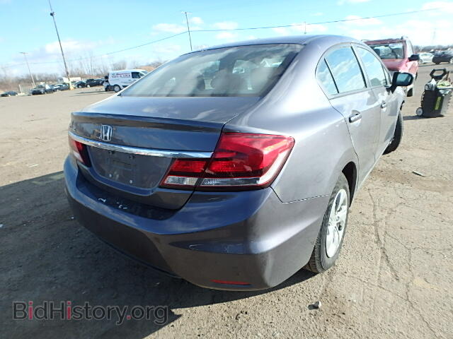 2014 HONDA CIVIC - VIN: 2HGFB2F56EH540668 - Фото 4