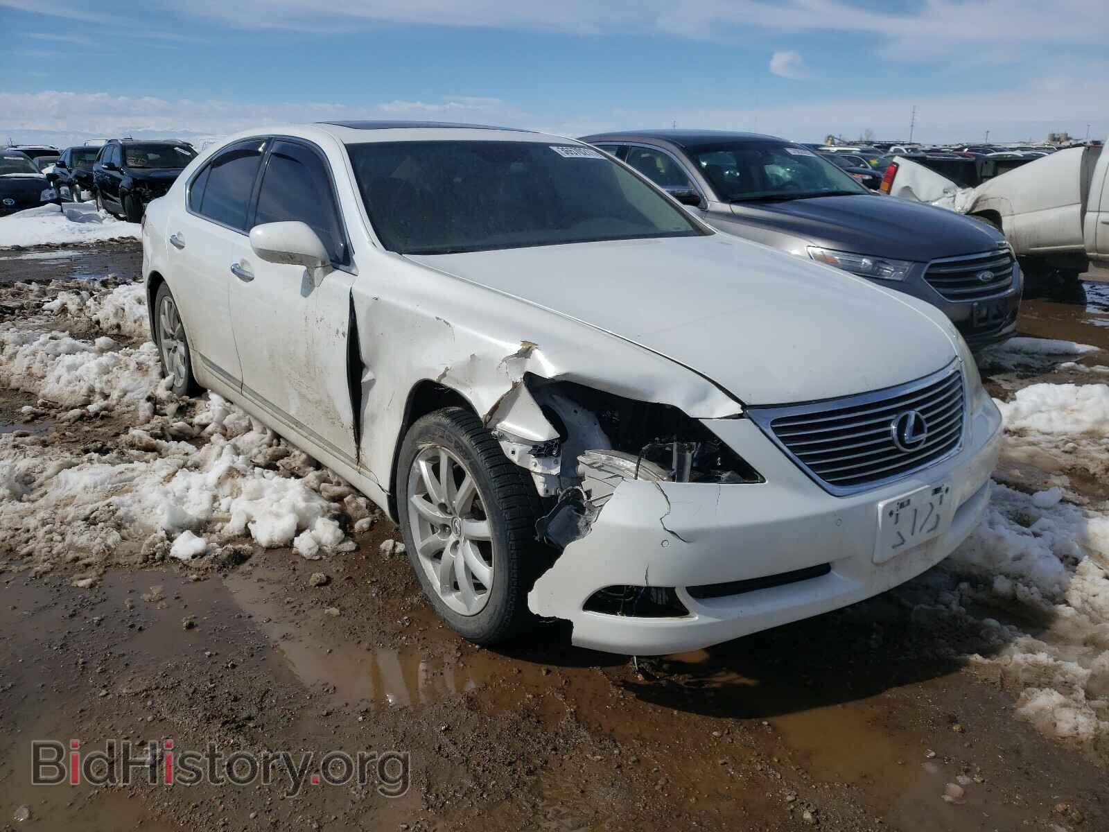 2009 LEXUS LS460 - VIN: JTHCL46F895000561 - Фото 9