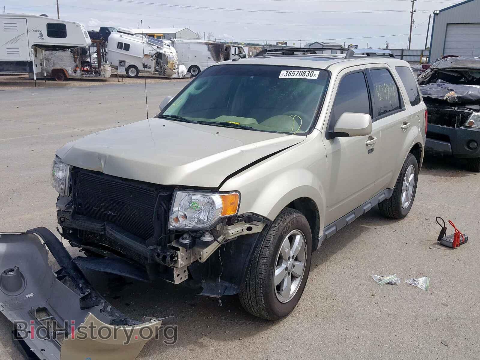 2011 FORD ESCAPE - VIN: 1FMCU9EG4BKC51697 - Фото 2