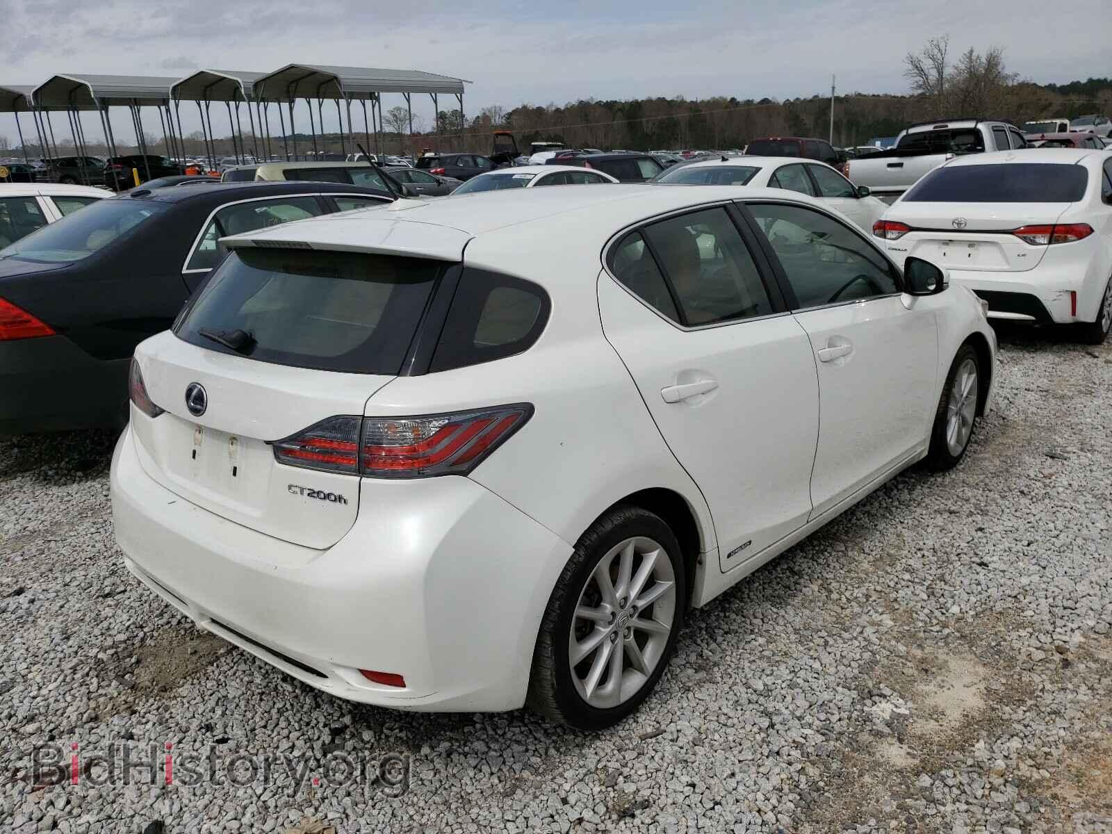 2013 LEXUS CT 200 - VIN: JTHKD5BH3D2148729 - Фото 4