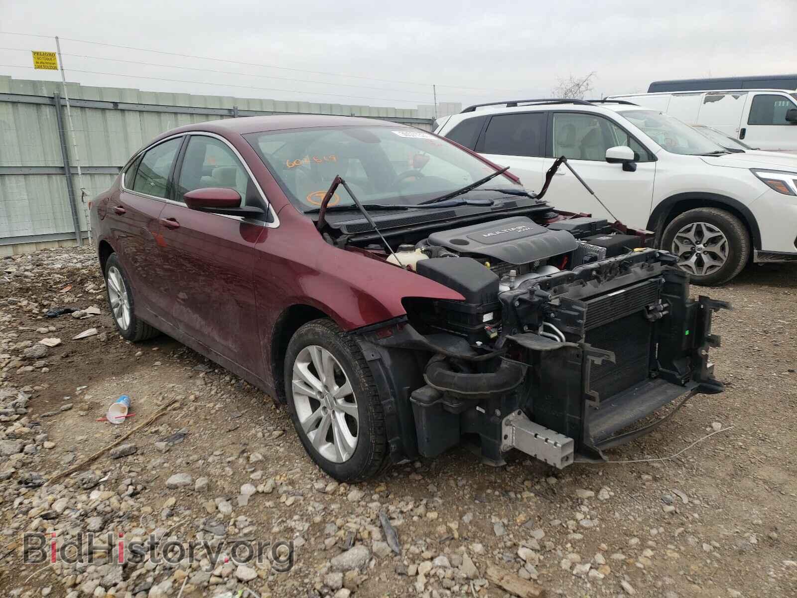 Фотография 1C3CCCABXFN602569 - CHRYSLER 200 2015