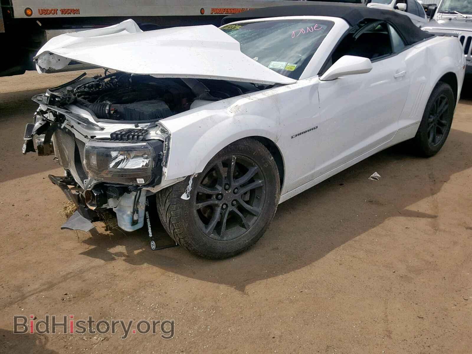 2015 CHEVROLET CAMARO - VIN: 2G1FD3D39F9262238 - Фото 2