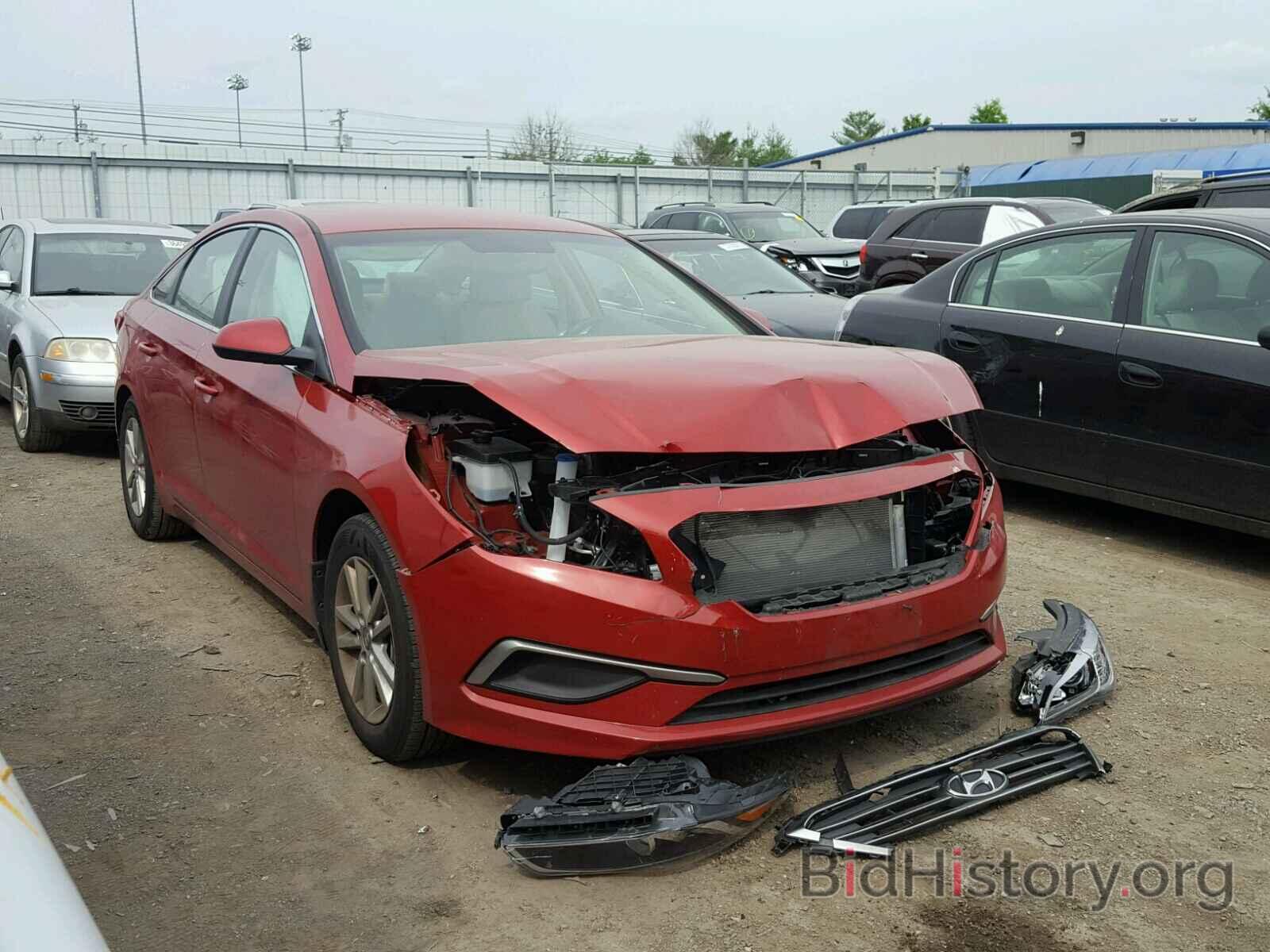 Photo 5NPE24AF0HH577037 - HYUNDAI SONATA 2017