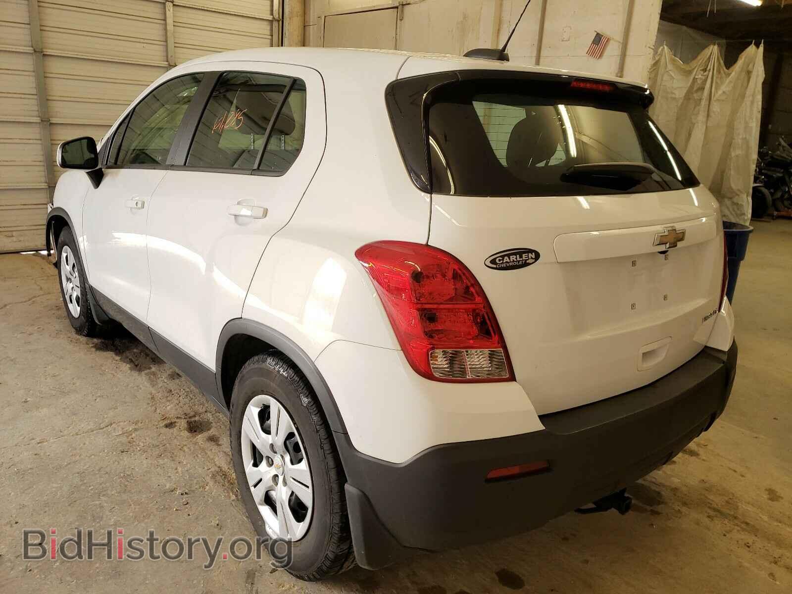 2016 CHEVROLET TRAX - VIN: KL7CJKSB8GB758443 - Фото 3