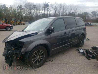 2016 Dodge CARAVAN Grand Cara, gray — VIN 2C4RDGEG0GR224279, Copart