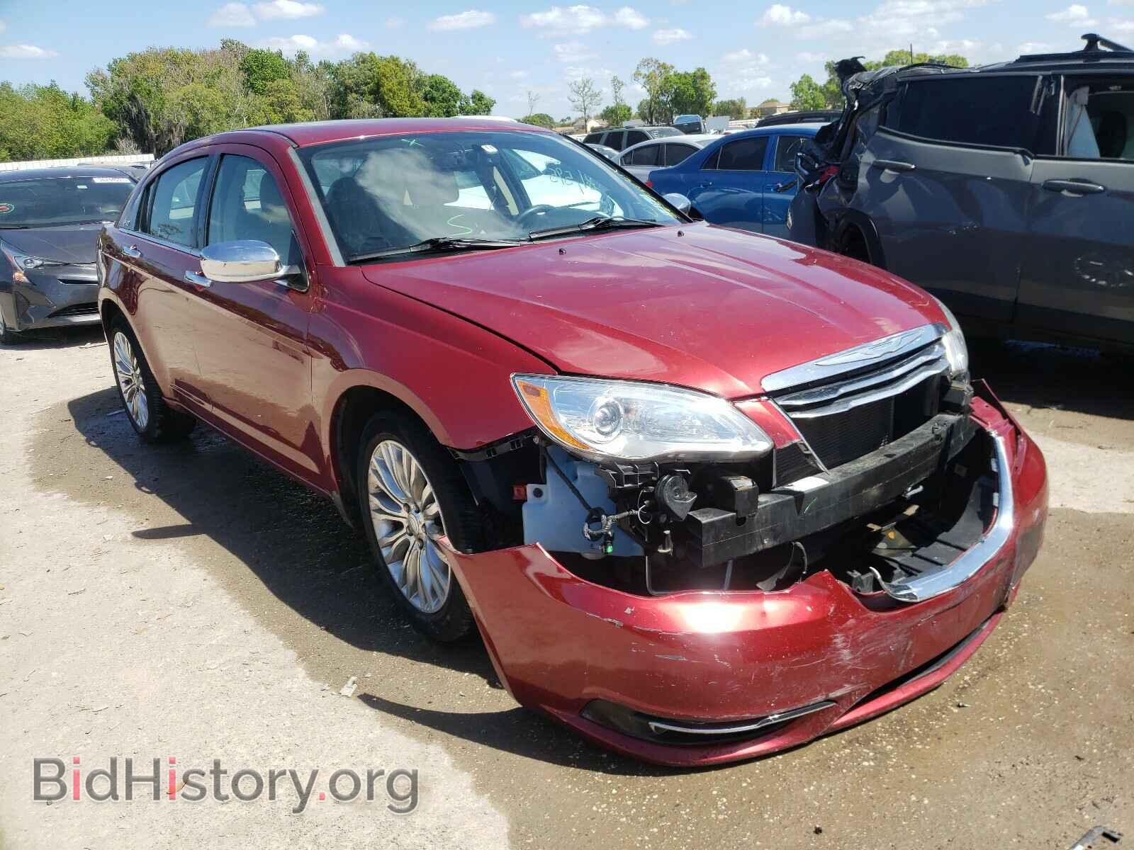 Фотография 1C3CCBCB5CN226480 - CHRYSLER 200 2012
