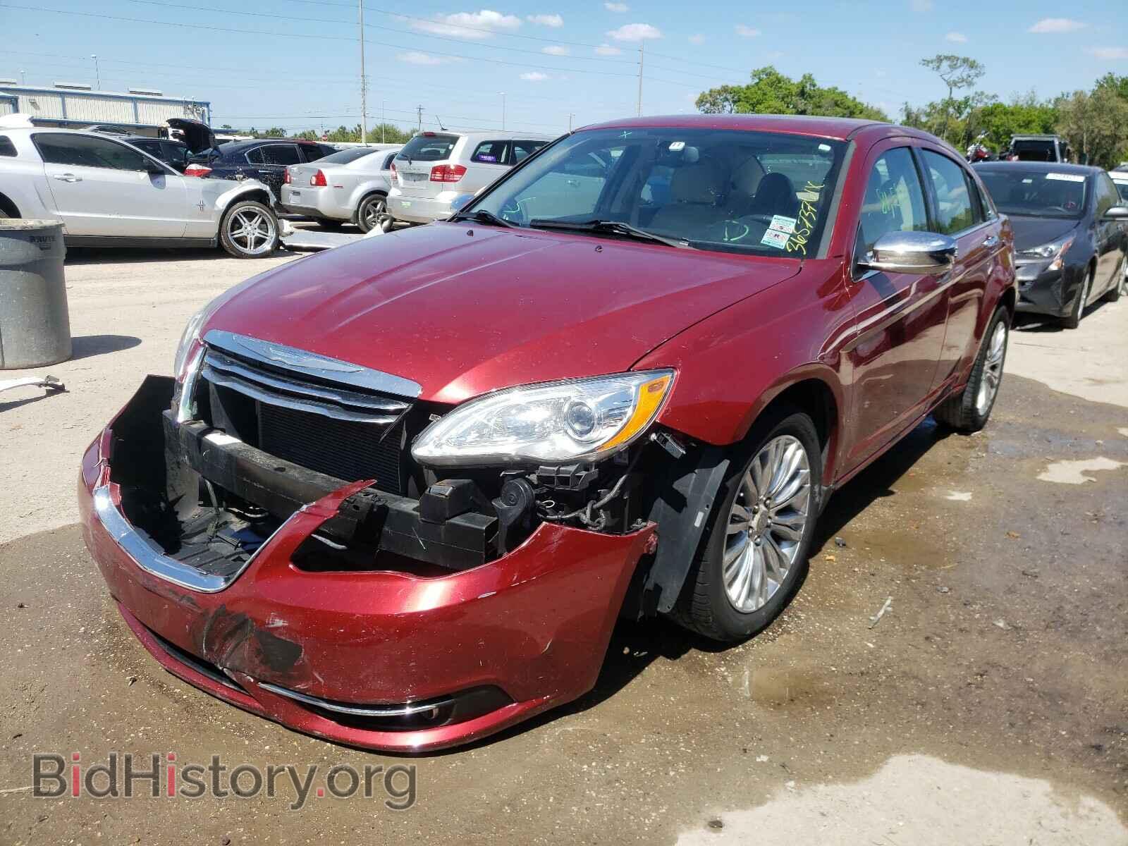 2012 CHRYSLER 200 - VIN: 1C3CCBCB5CN226480 - Фото 2