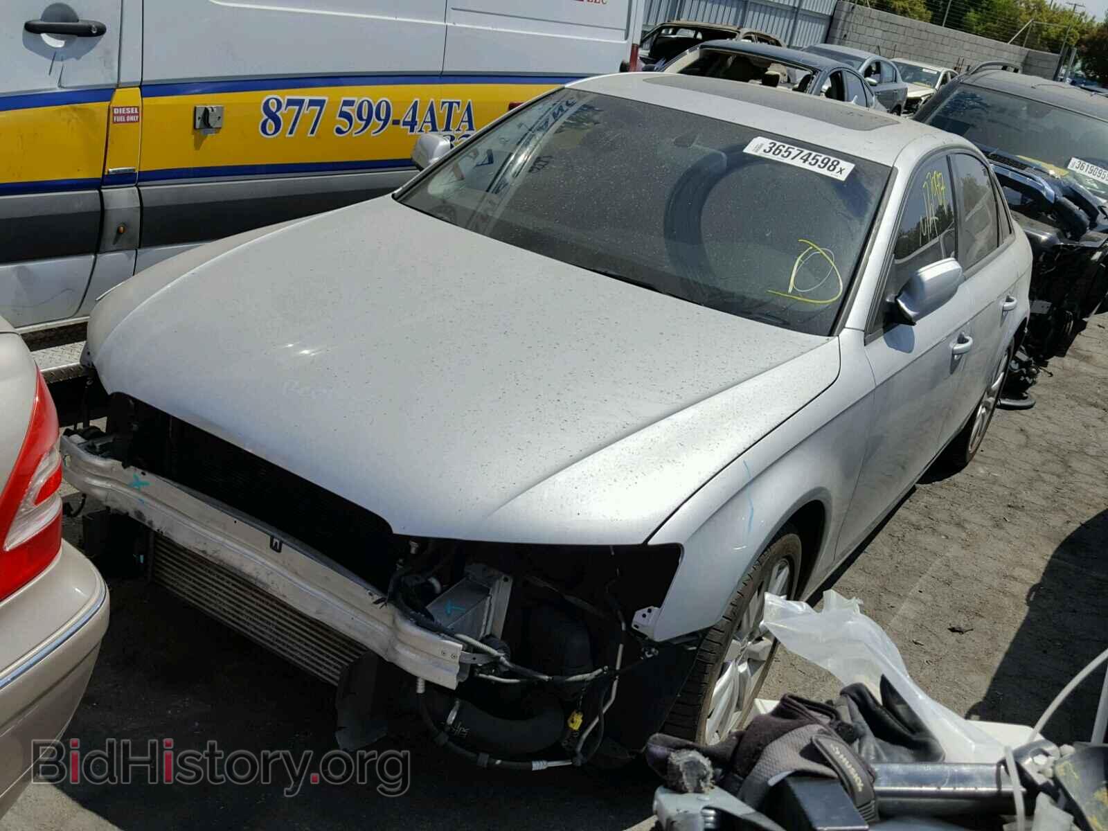 2012 AUDI A4 - VIN: WAUBFAFL8CA094302 - Photo 2