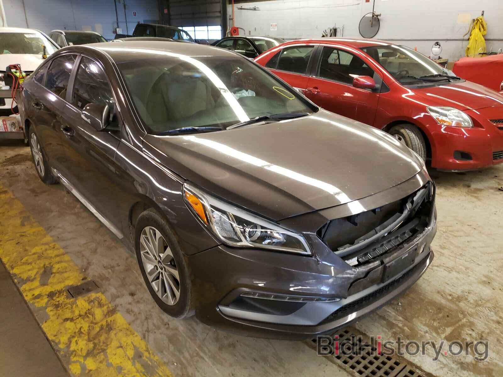 Photo 5NPE34AFXFH047927 - HYUNDAI SONATA 2015