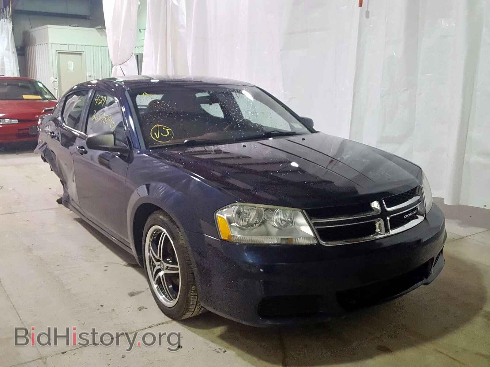 Фотография 1C3CDZAG0CN261075 - DODGE AVENGER 2012