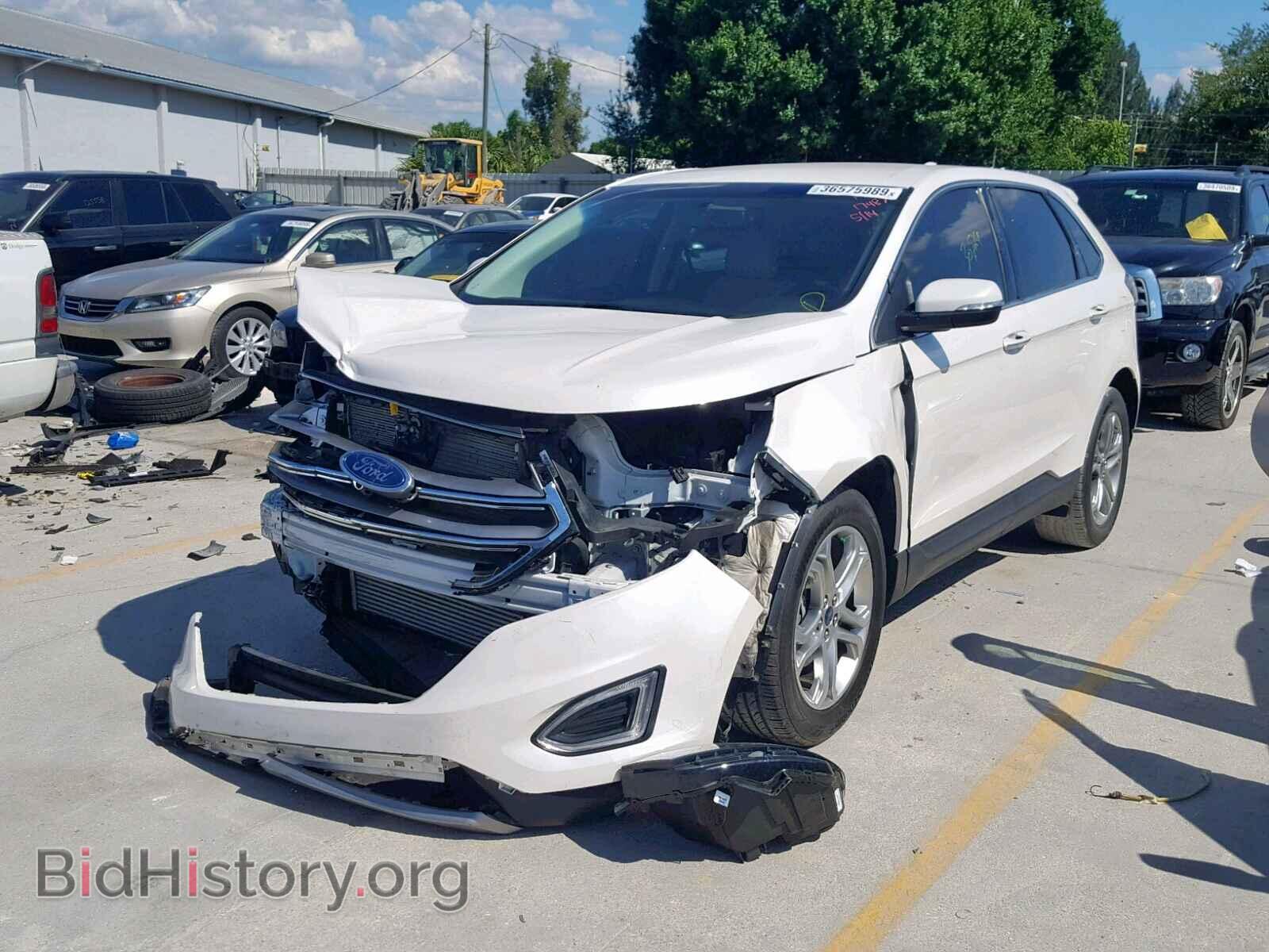 2017 FORD EDGE TITAN - VIN: 2FMPK3K91HBC41321 - Фото 2