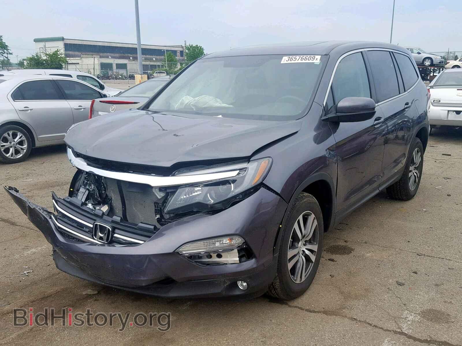 2017 HONDA PILOT EXL - VIN: 5FNYF6H86HB092436 - Фото 2