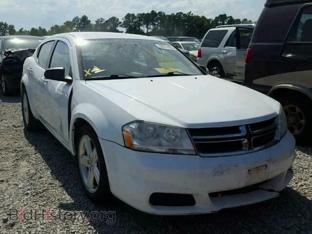Фотография 1C3CDZAB2DN551520 - DODGE AVENGER 2013