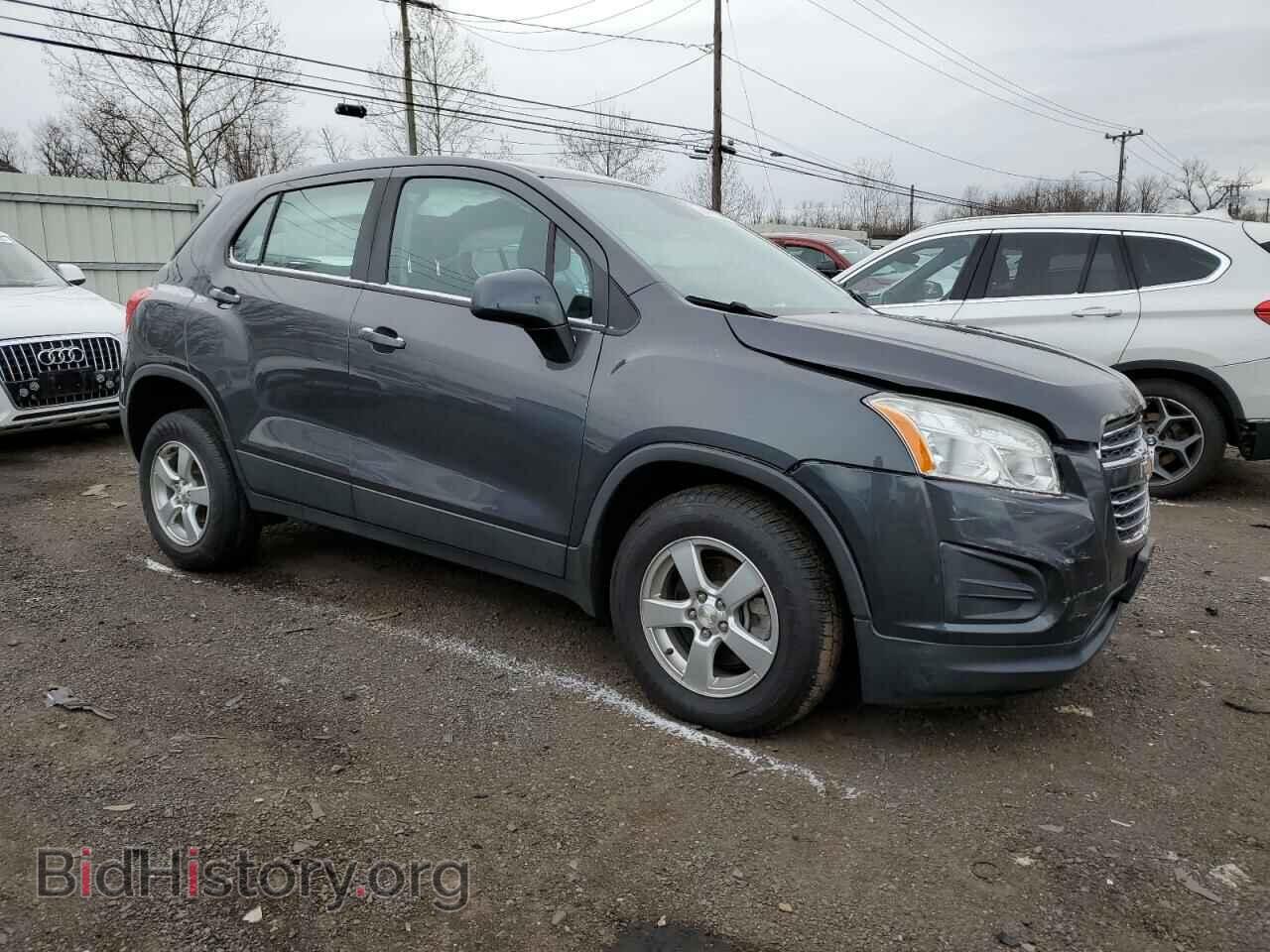 2016 CHEVROLET TRAX - VIN: 3GNCJNSB6GL272174 - Фото 4